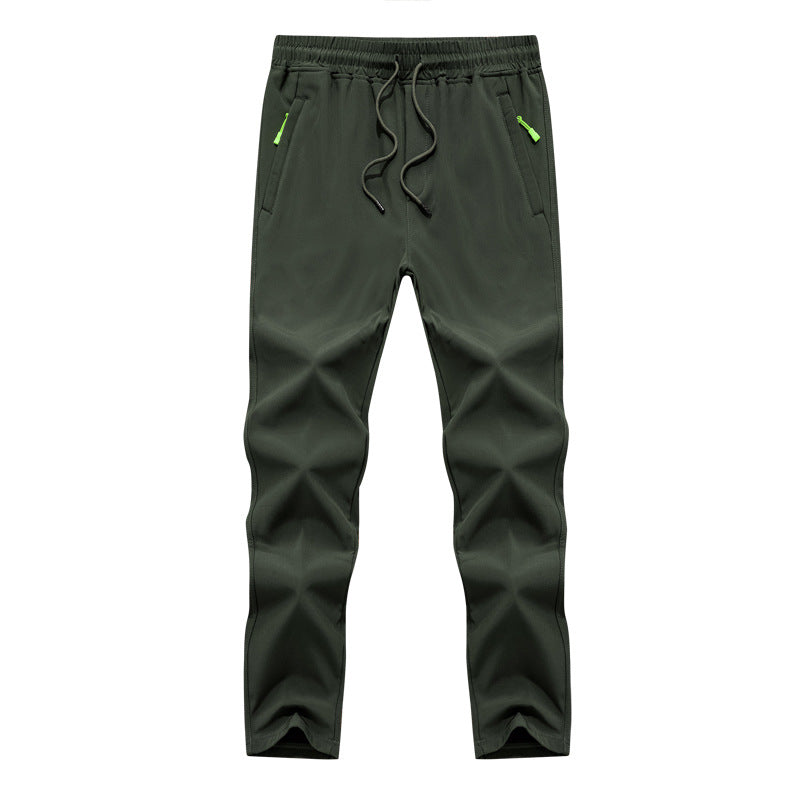 Herren Konisch zulaufende Tech-Jogginghose mit elastischem Bund, Reißverschlusstaschen und atmungsaktivem Funktionsmaterial Nord Taschen