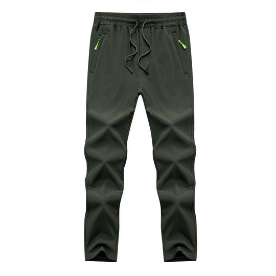 Herren Konisch zulaufende Tech-Jogginghose mit elastischem Bund, Reißverschlusstaschen und atmungsaktivem Funktionsmaterial Nord Taschen
