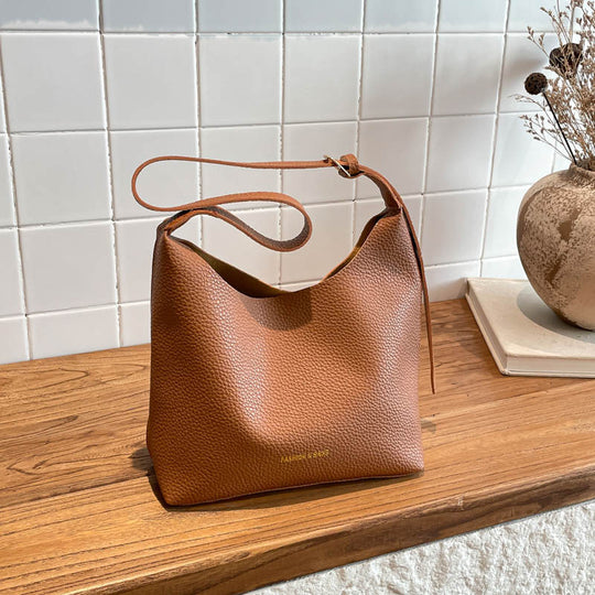 Damen modische Hobo-Tasche aus hochwertigem Leder Nord Taschen