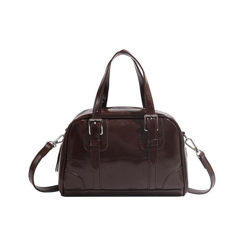 Damen elegante Henkeltasche aus hochwertigem Kunstleder mit strukturierten Details Nord Taschen