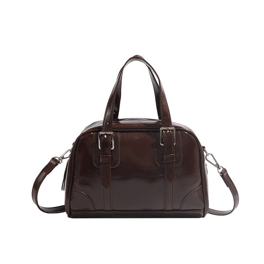Damen elegante Henkeltasche aus hochwertigem Kunstleder mit strukturierten Details Nord Taschen