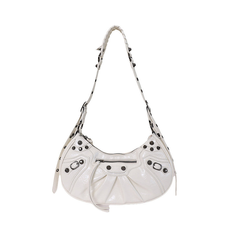 Damen Hobo-Tasche mit luxuriösen, dekorativen Details und einzigartigen Anhängern Nord Taschen