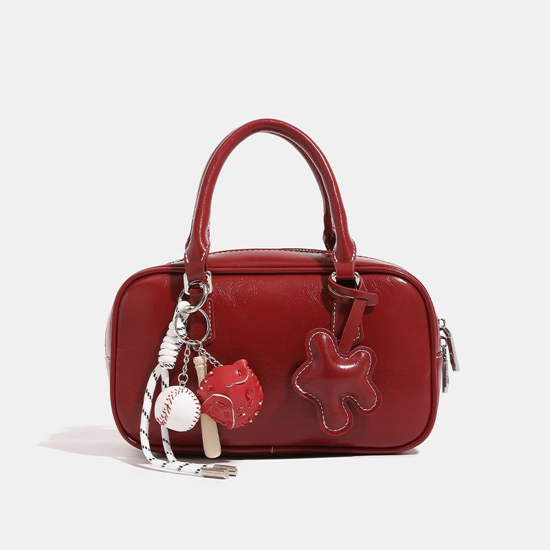 Damen Mini-Tasche mit einzigartigen Applikationen Nord Taschen