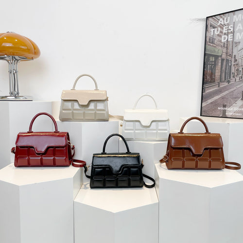 Damen moderne Handtasche mit strukturiertem Design Nord Taschen