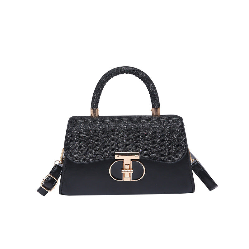 Damen elegante Umhängetasche mit glitzerndem Obermaterial und vielseitigen Trageoptionen Nord Taschen