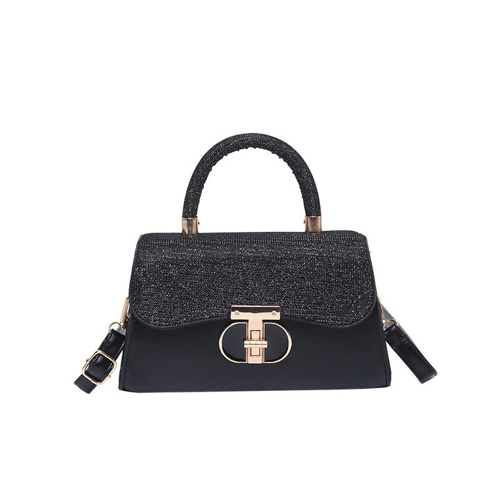 Damen elegante Umhängetasche mit glitzerndem Obermaterial und vielseitigen Trageoptionen Nord Taschen