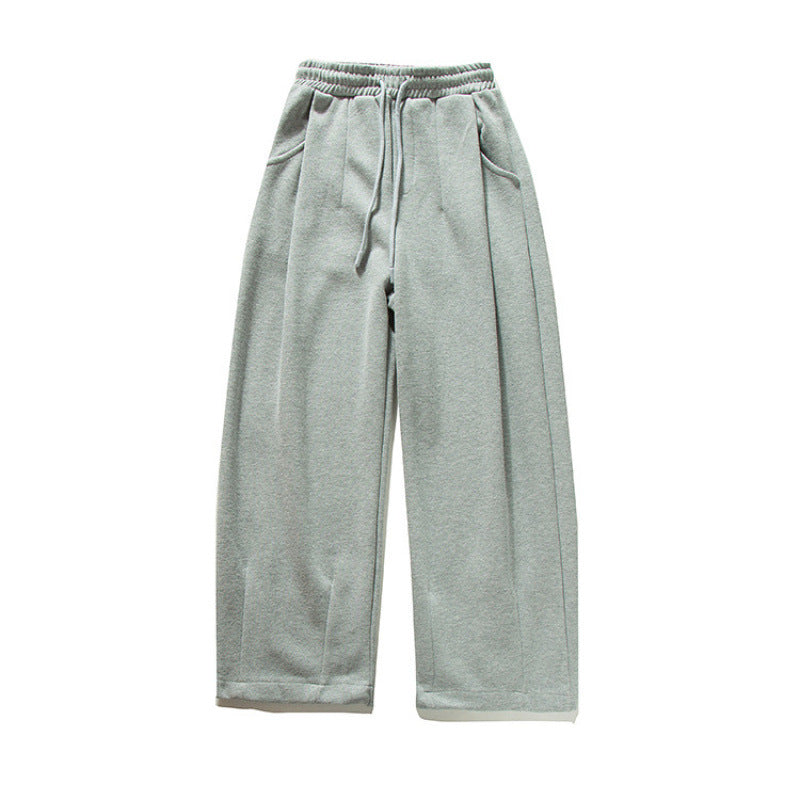 Unisex Weite Jogginghose mit Bundfalten, Elastischem Tunnelzug und Seitentaschen Nord Taschen