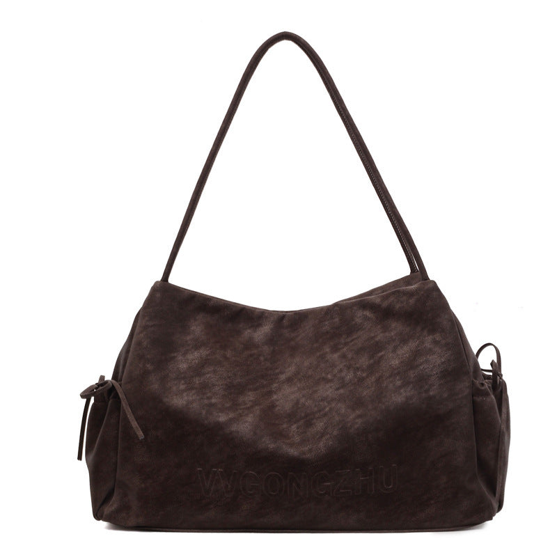 Damen Beuteltasche aus weichem Kunstleder mit verstellbarem Trageriemen Nord Taschen