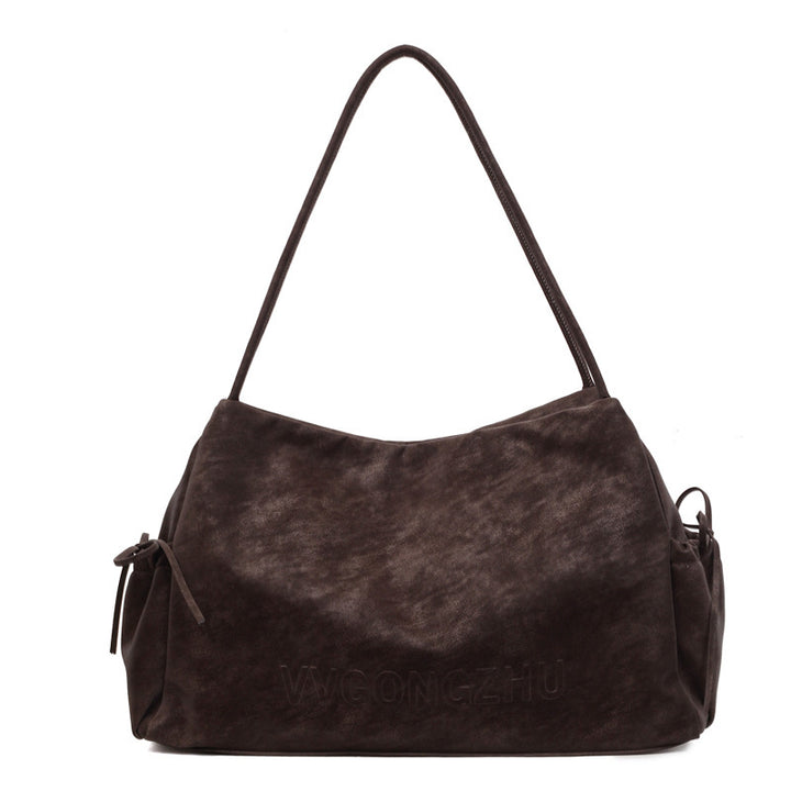 Damen Beuteltasche aus weichem Kunstleder mit verstellbarem Trageriemen Nord Taschen