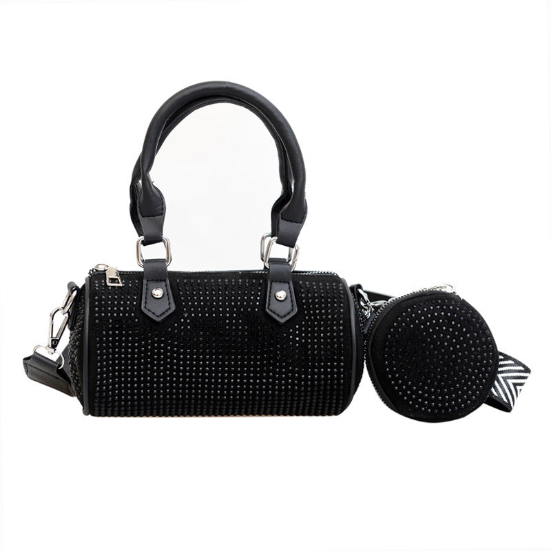 Damen elegante Umhängetasche mit Glitzerdetails Nord Taschen