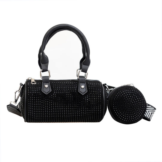 Damen elegante Umhängetasche mit Glitzerdetails Nord Taschen