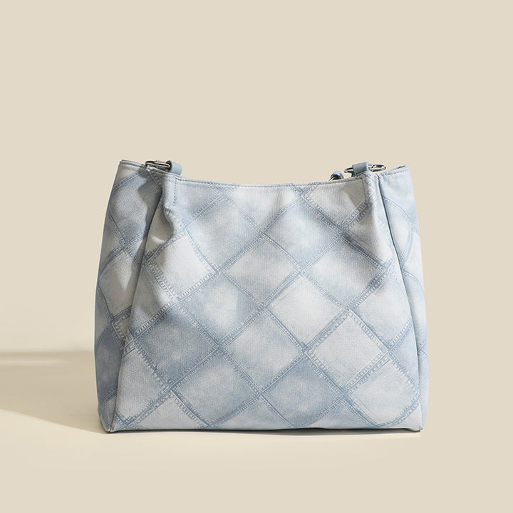 Damen Tragetasche mit schickem Zebramuster und eleganten Kettenakzenten Nord Taschen