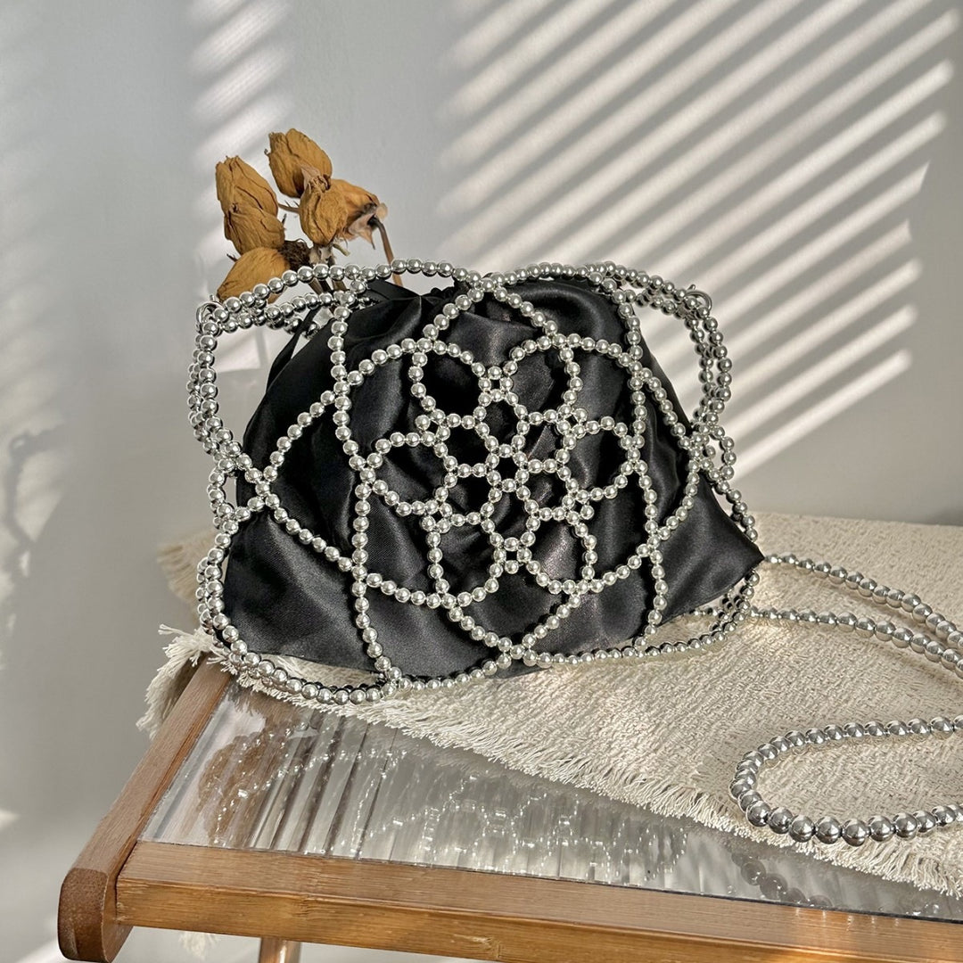 Damen Perlenbesetzte Clutch Nord Taschen