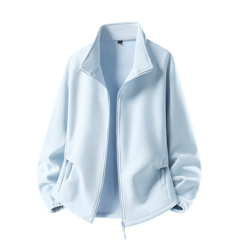 Damen Fleecejacke mit Stehkragen, durchgehendem Reißverschluss und Wärmeisolierung Nord Taschen
