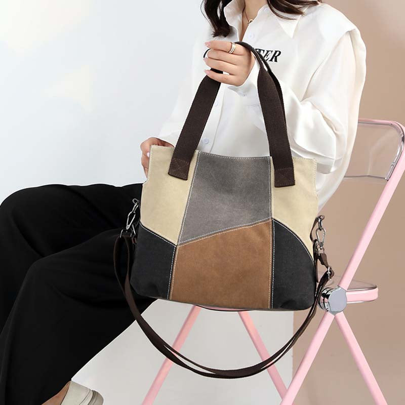 Nord Taschen | Kontrastierende Canvas-Tasche