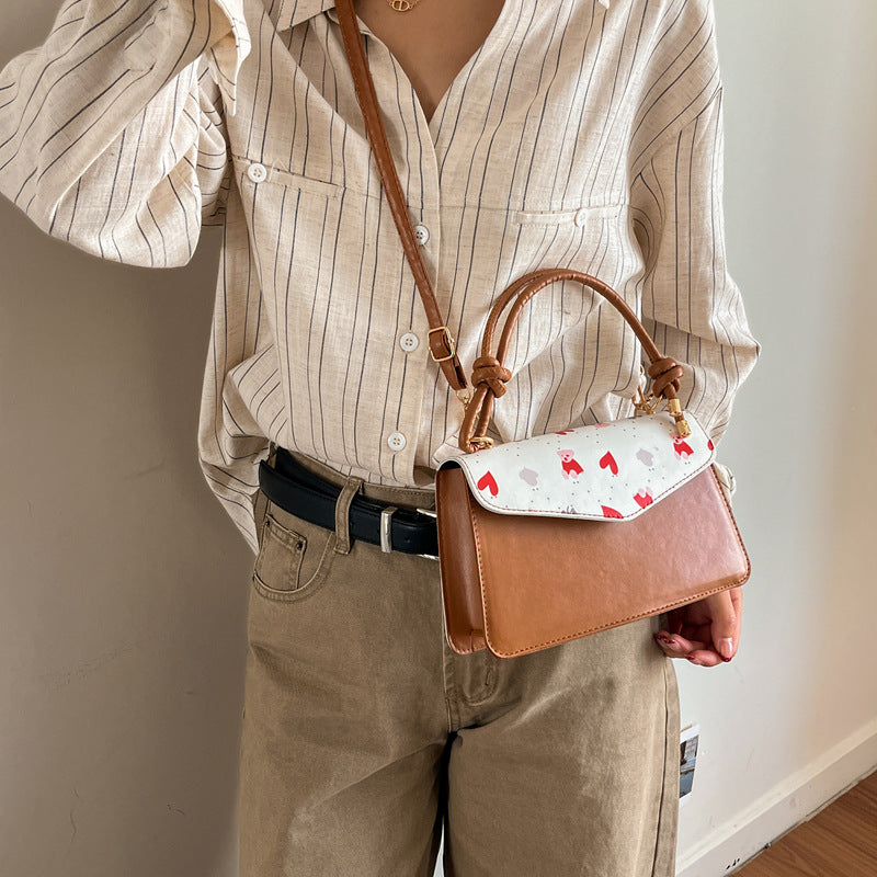 Damenhandtasche mit floralem Motiv Nord Taschen