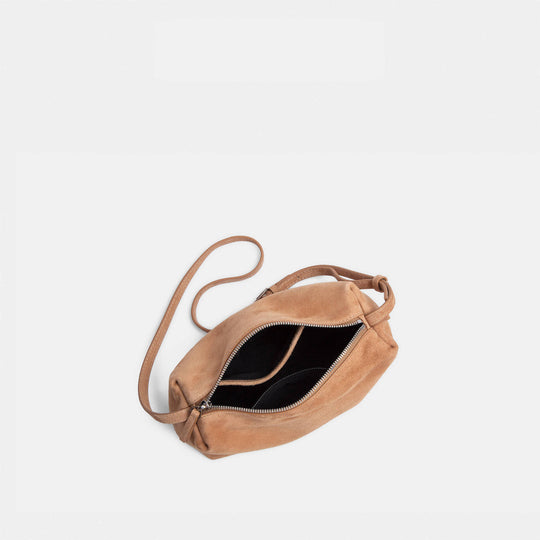 Damen stilvolle Umhängetasche aus weichem Wildleder mit verstellbarem Schulterriemen Nord Taschen