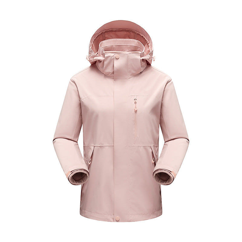Herren Wasserabweisender Winterparka mit abnehmbarer Kapuze und getapten Nähten Nord Taschen