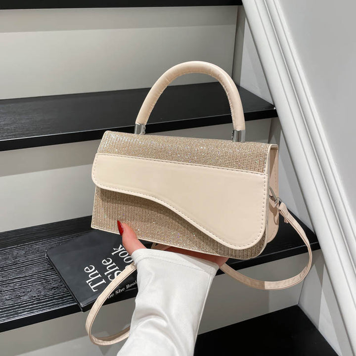 Damen elegante Clutch-Tasche mit funkelnden Akzenten Nord Taschen