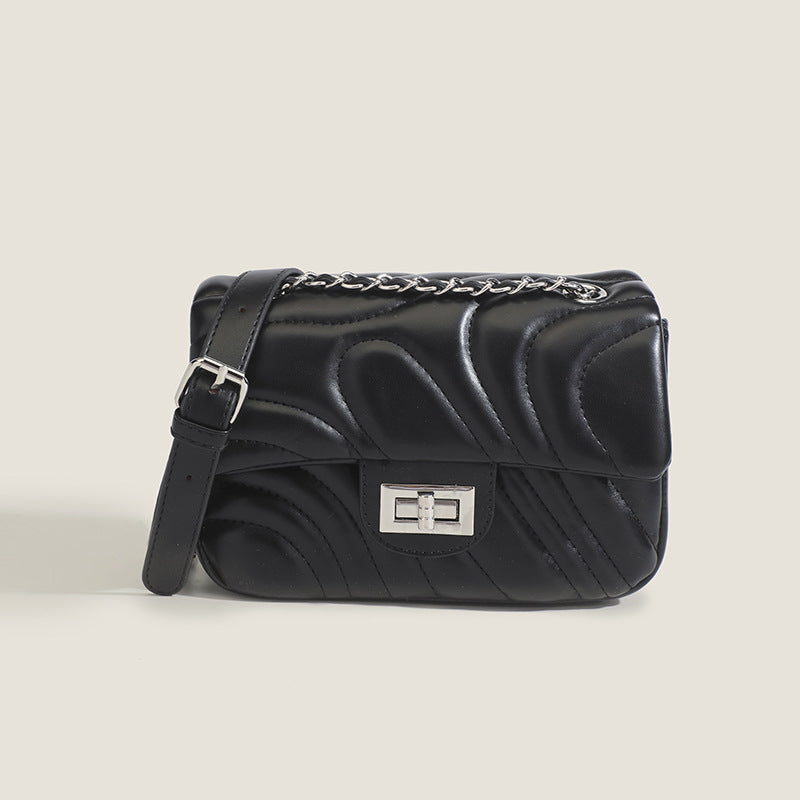 Damen elegante Umhängetasche mit gestepptem Design Nord Taschen