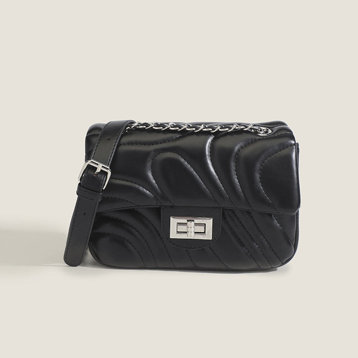 Damen elegante Umhängetasche mit gestepptem Design Nord Taschen
