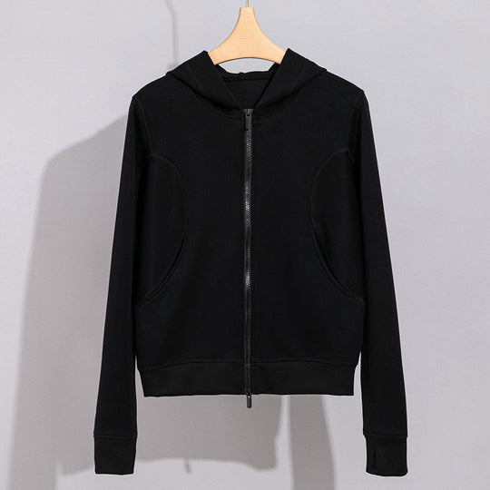 Damen Breite Baumwoll-Frottee-Loungehose mit hohem Bund und Tunnelzug Nord Taschen