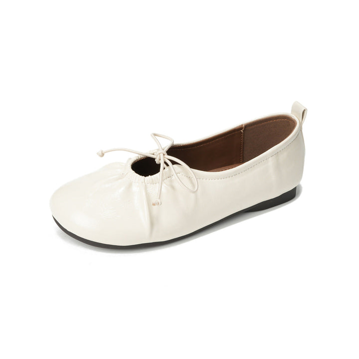Damen Ballerinas mit modischem Gummizug und eleganten Akzenten