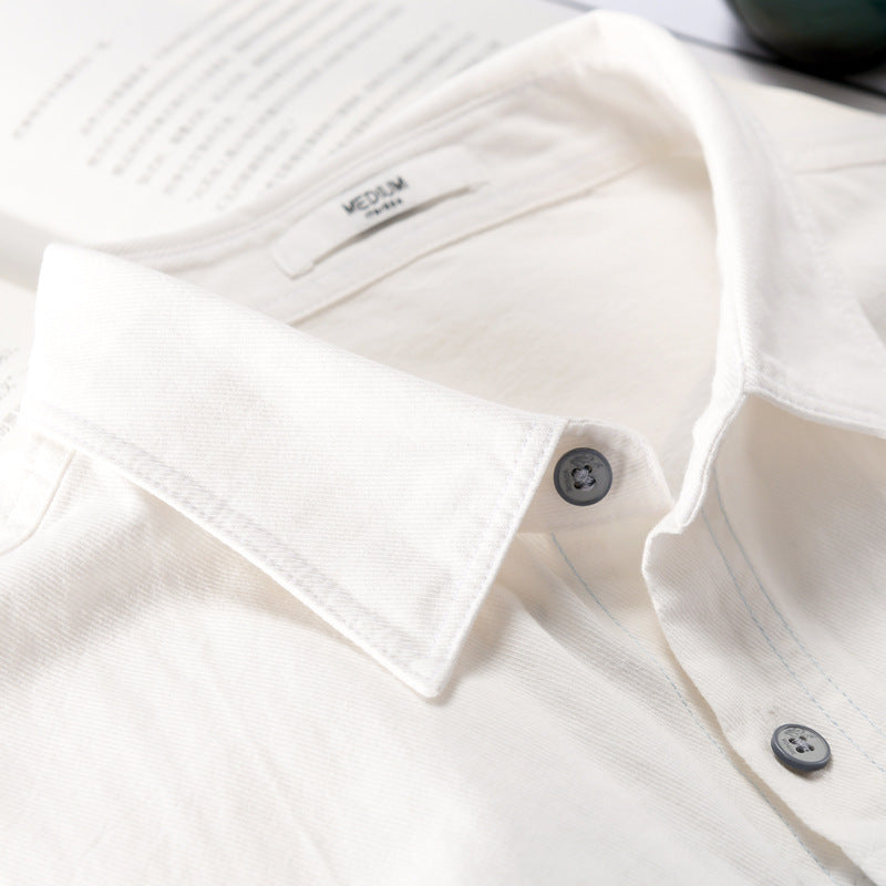 Herren Colorblock-Overshirt im Hemdjackenstil mit Brusttaschen und Relaxed-Fit Nord Taschen
