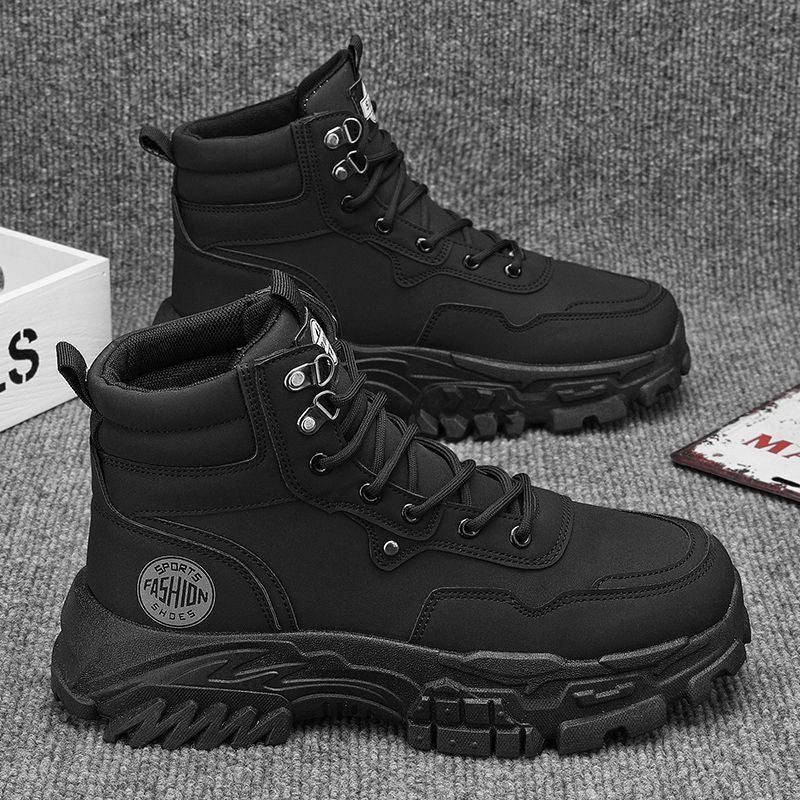 Damen Sportliche High-Top Stiefel mit rutschfester Sohle und strapazierfähigem Obermaterial Nord Taschen