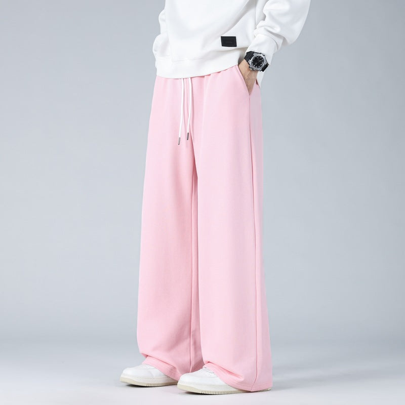 Herren Weite Oversize-Baggy-Loungehose mit Tunnelzugbund und fließender Jersey‑Qualität Nord Taschen