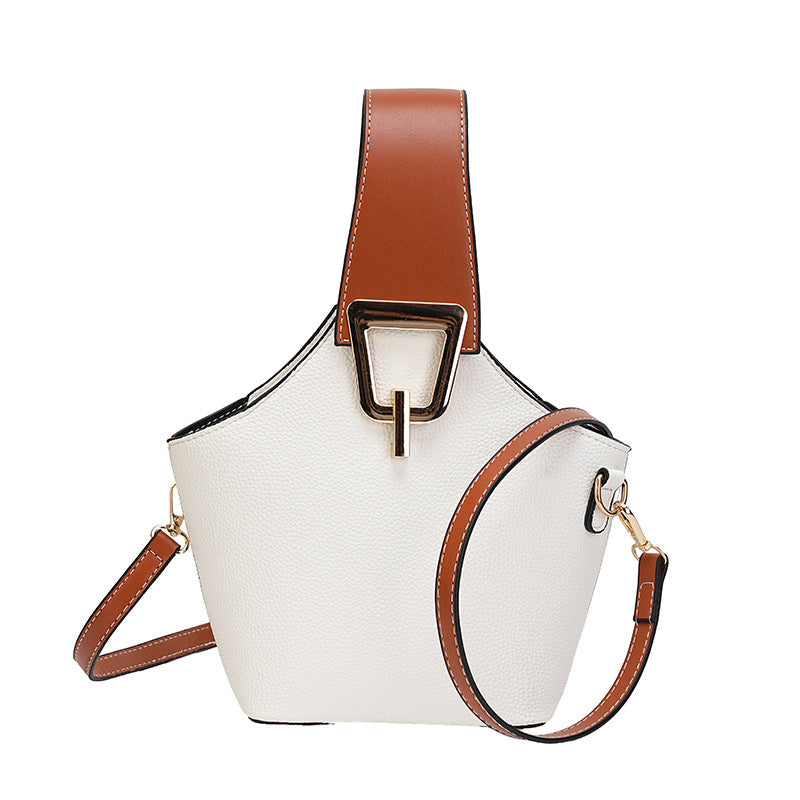 Damen Tragetasche im modernen Design mit elegantem Kettenverschluss Nord Taschen