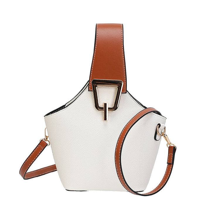Damen Tragetasche im modernen Design mit elegantem Kettenverschluss Nord Taschen