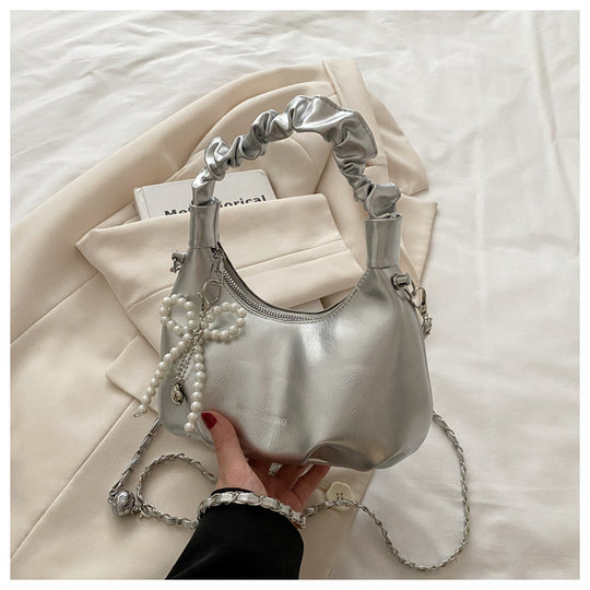Damen modische Handtasche mit stilvollem Kettenriemen Nord Taschen