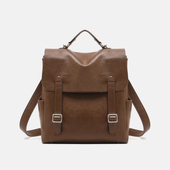 Damen Rucksack mit elegantem Lederbesatz Nord Taschen