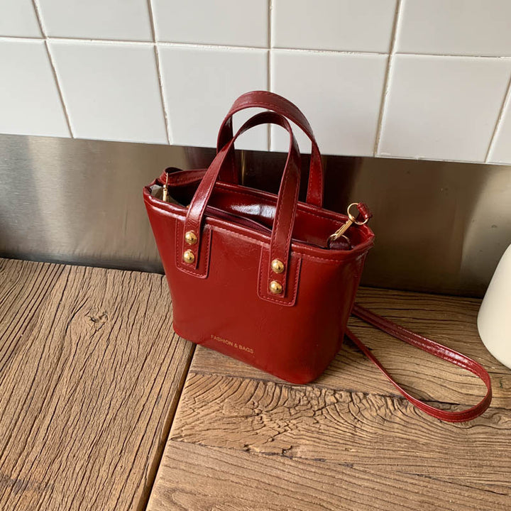 Damen Mini-Tasche mit eleganter Struktur und praktischem Tragegriff Nord Taschen