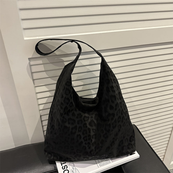 Damen lässige Umhängetasche mit stilvollem Leopardenmuster Nord Taschen