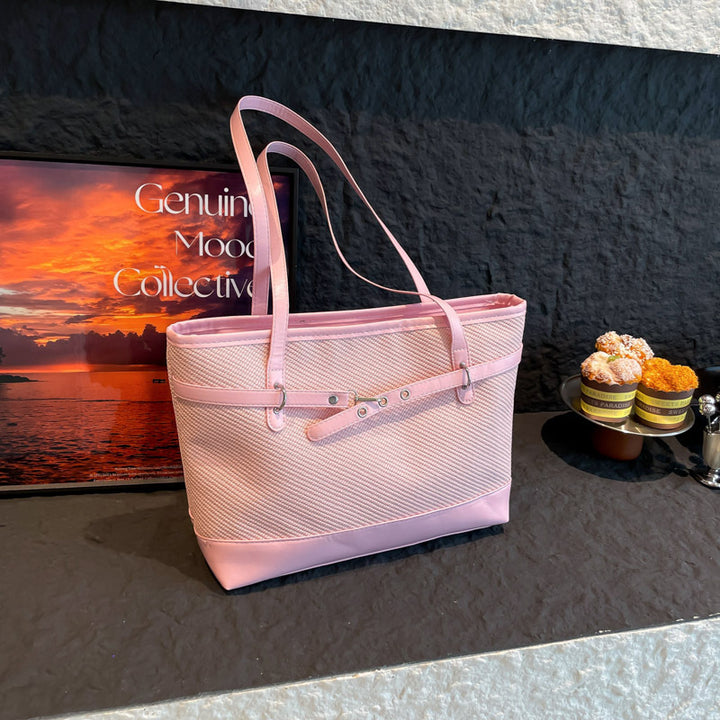 Damen elegante Shopper-Tasche mit strukturierten Details Nord Taschen