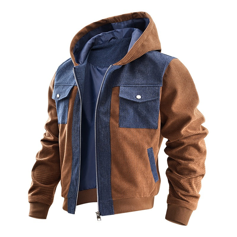 Herren Freizeitjacke im modernen Design Nord Taschen