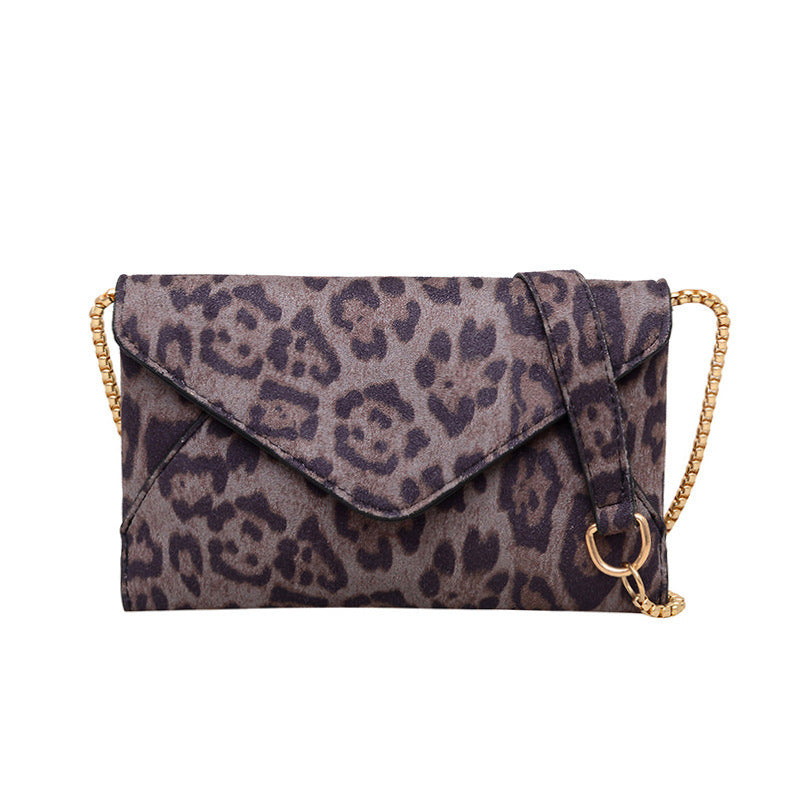 Damen Clutch mit Leopardenmuster Nord Taschen