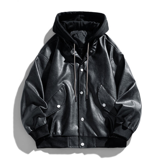 Damen Modische Kunstlederjacke Nord Taschen