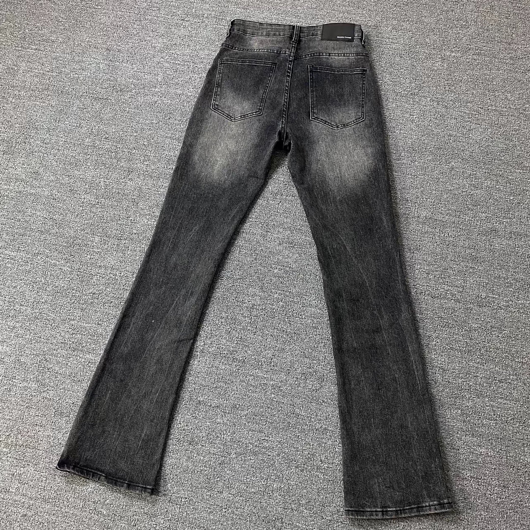 Damen Hochwertige Bootcut Jeans Nord Taschen