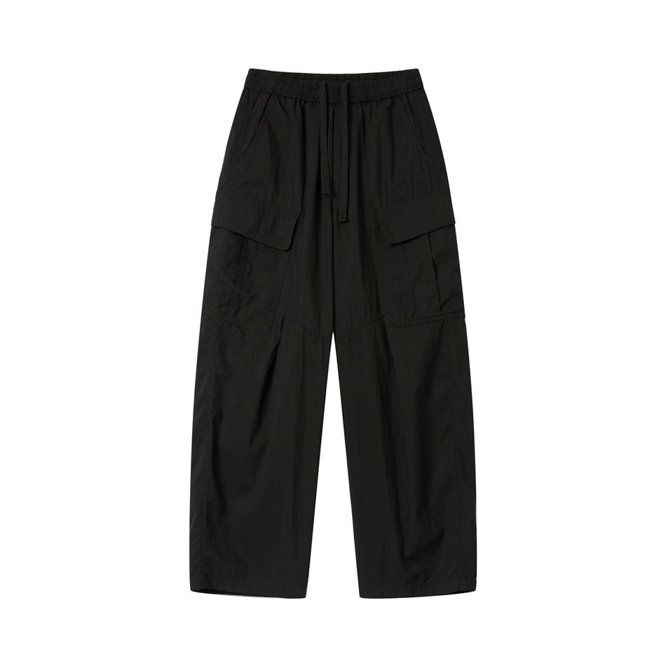 Damen Weite Cargo-Culotte mit elastischem Tunnelzugbund und aufgesetzten Klappentaschen Nord Taschen