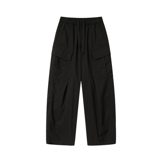 Damen Weite Cargo-Culotte mit elastischem Tunnelzugbund und aufgesetzten Klappentaschen Nord Taschen