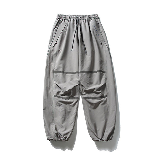 Herren Technische Cargo-Jogginghose mit Tunnelzug, Knieeinsätzen und elastischen Bündchen Nord Taschen
