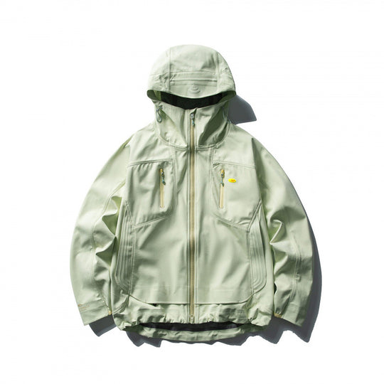 Unisex Leichte Softshell-Outdoorjacke mit verstellbarer Kapuze, wasserabweisender Membran und ergonomischen Brusttaschen Nord Taschen