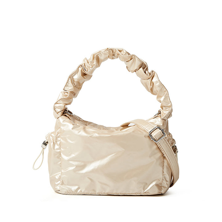 Damen Hobo-Tasche mit innovativem Faltendesign und geschmeidiger Oberfläche Nord Taschen