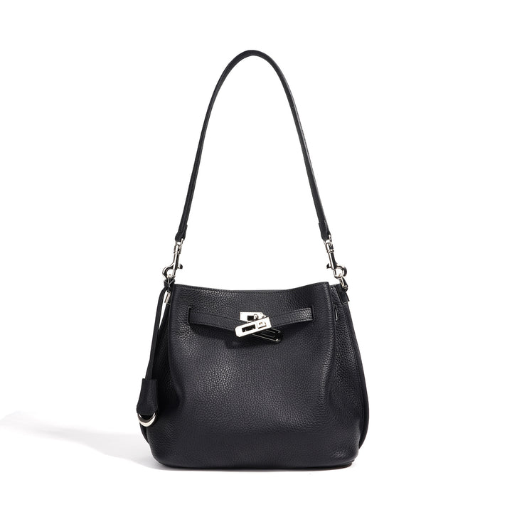 Damen Hobo-Tasche aus hochwertigem Leder mit verstellbarem Tragegurt Nord Taschen