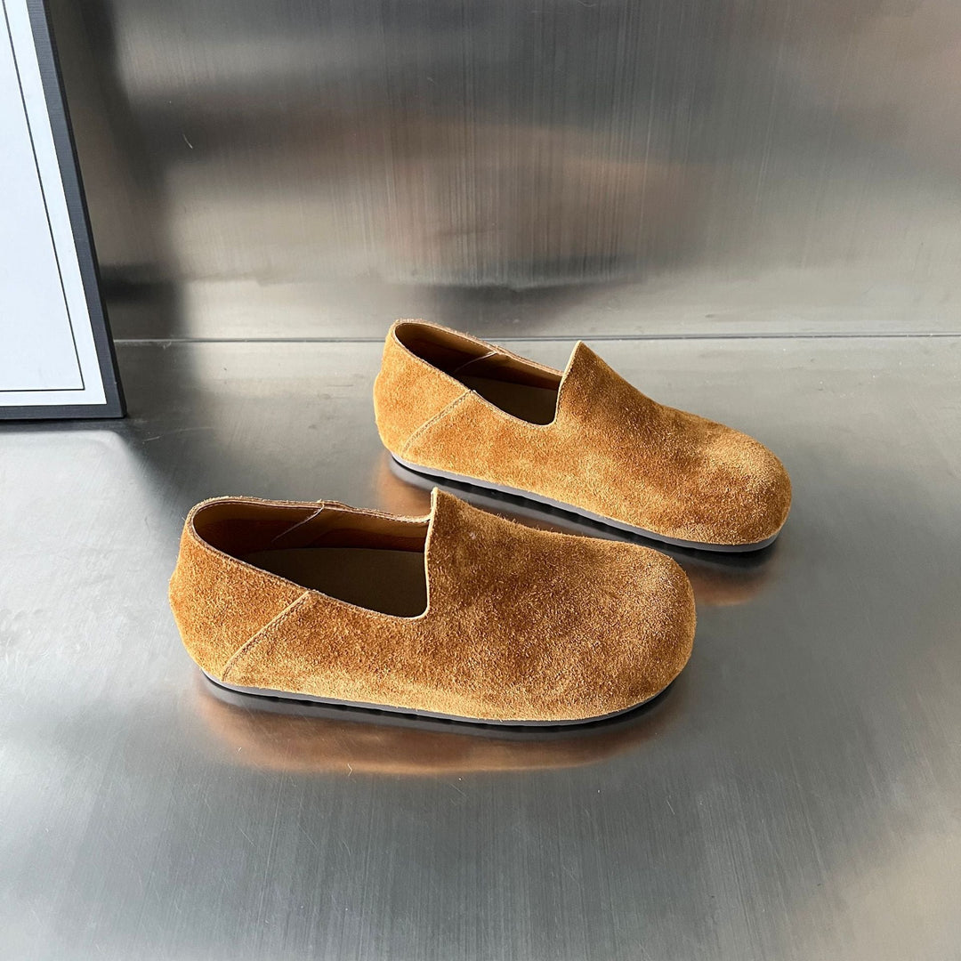 Damen Elegante und komfortable Mokassins aus hochwertigem Wildleder