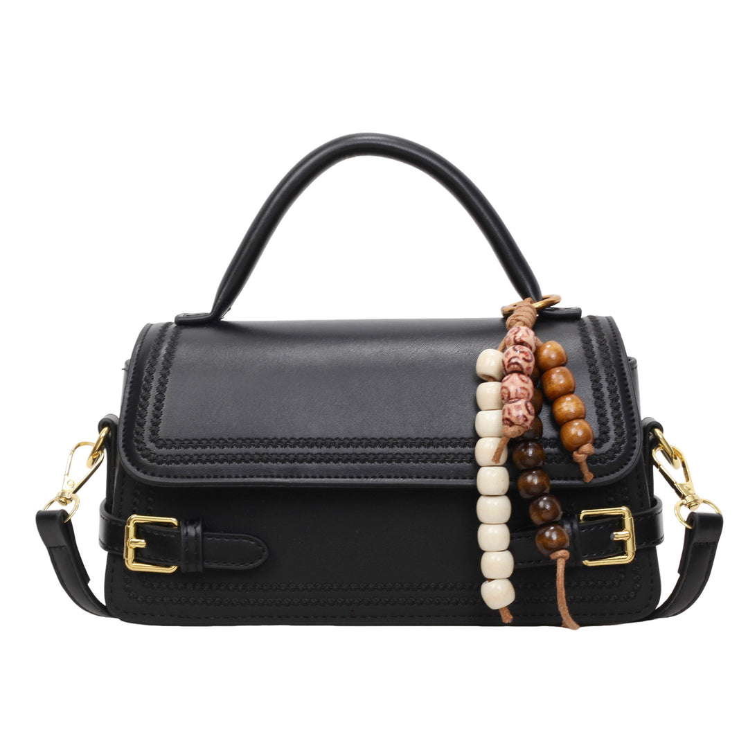 Damen elegante Umhängetasche mit kunstvoll geflochtenen Details Nord Taschen