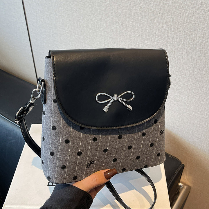 Damen modische Umhängetasche mit Punkten Nord Taschen